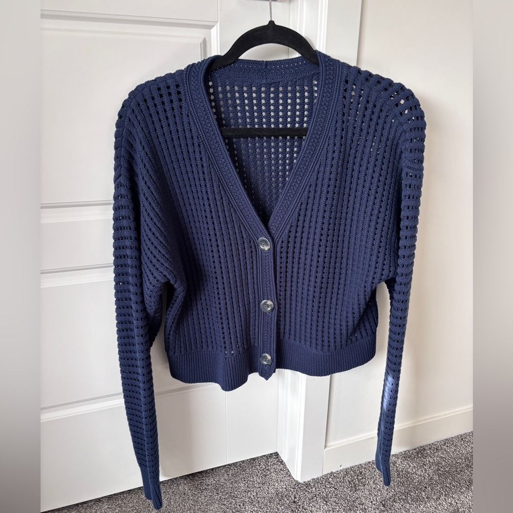 Lululemon Navy Blue Women's cardigan